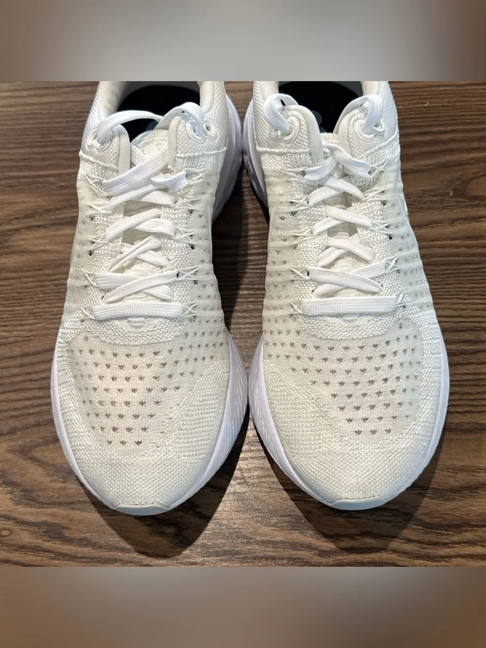Nike React Infinity Run FK 2 White/Pure Platinum Shoes CT2357-103 Men's Size 9